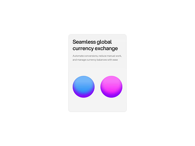 Card UI Design & Motion Exploration blue card circle design flat graphic design minimal minimalism minimalist motion graphics orbit pink rotate ui ui design