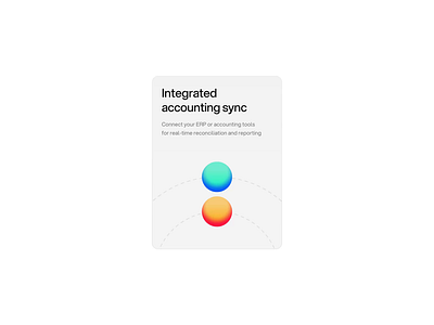 Card UI Design & Motion Exploration animation blue circle design flat graphic design illustration infinite loop minimal minimalism minimalist motion graphics orange rotate ui