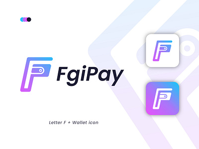 Online payment gateway logo design, Letter F + Wallet icon abstract logo brand identity brand mark branding cryptocurrency cryptowallet currency exchange f logo fintech logo designer logo mark logodesign modern f logo money exchange pay logo payment technology transactions wallet logo