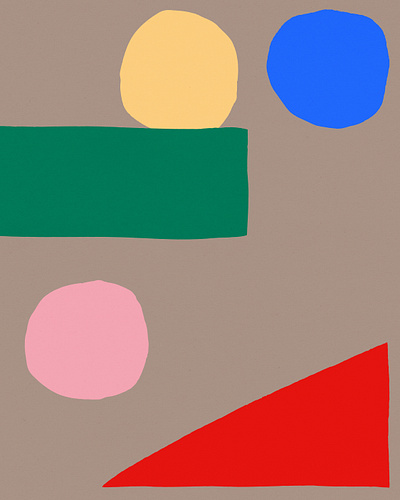 Colors for the day blue color design graphic design green illustration pattern pink red shape shapes texture yellow