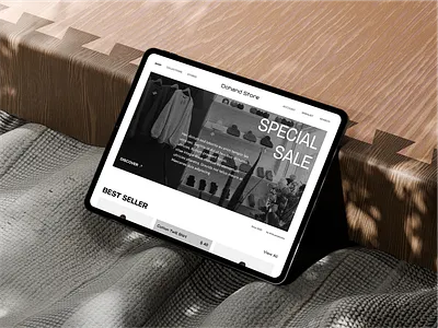 Dohand Store - Website Fashion Store E-Commerce Landing Page branding clothes website design ecommerce fashion fashion landing page fashion store fashion website featured figma like premium uikit store store website ui ui8 web ecommerce web fashion website website design