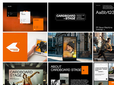 Premium Fashion Branding | Cardboard Stage animation app design branding branding agency branding concept card dashboard e commerce fashion branding icons illustration landing page logo logo design luxury brand mobile mobile app product design typography web design