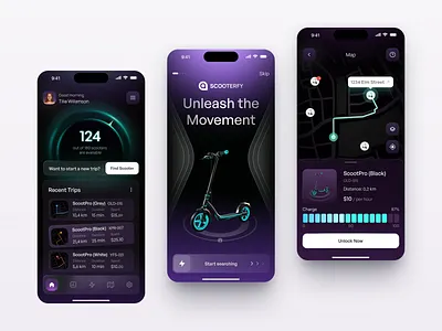Mobile design for B2C, Urban Mobility app design application design design interface ios app design mobile app product service startup ui uiux ux