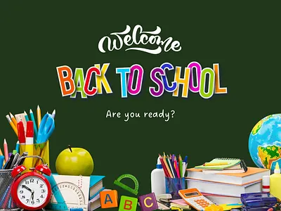 School branding design graphic design poster