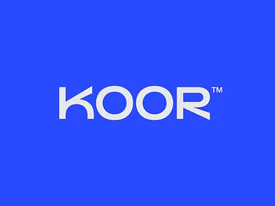 Koor Fitness Logo ai bold crypto design fitness graphic design k koor logo logotype monogram run running simple sport