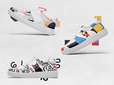 Dice Sneaker Lansman branding dogo graphic design lansman minimal sneaker