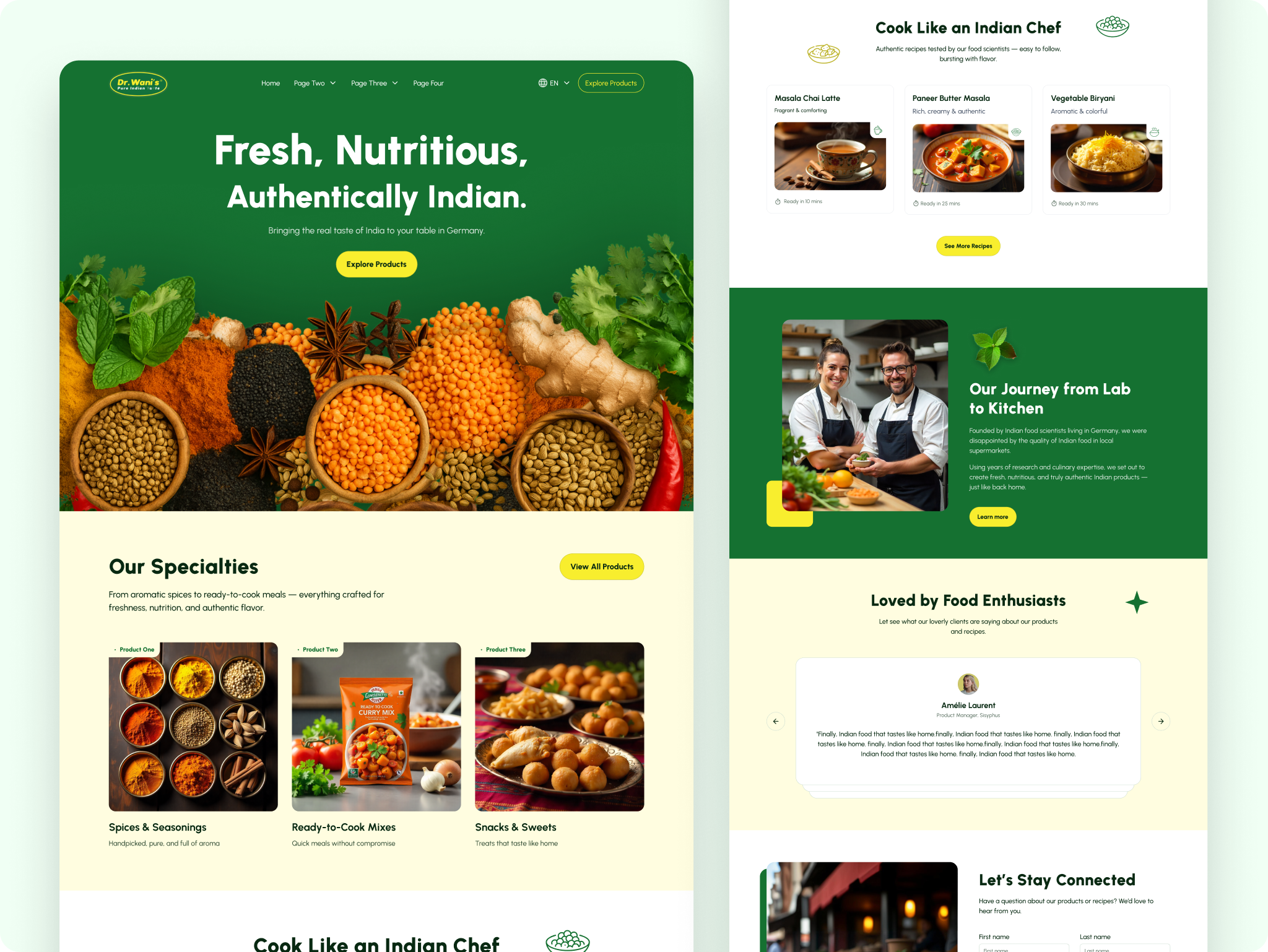 Food Website UI UX Design clean design design food landing page food landing page design food product website design food website food website design grocery landing page design landing page landing page design minimal design minimal landing page design modern design product website design ui ui design ux design uxui design vegetable website website design