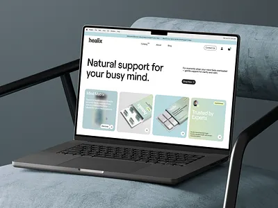 Healthcare Design Concept bachoodesign branding clean health healthcare interface ui website