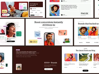 Website Design - AI Sales Agent Deck ads ai agent ai landing page ai landing page design ai product page ai sales agent ai website campaign landing page design plugin product sales shopify shopify plugin video video commerce video reel web web designer website design