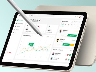 💻📊 Doctor’s Dashboard – Healthcare Management System UI appdesign clinicapp creativedesign dashboarddesign dashboardui designinspiration doctorapp healthapp healthcaredesign healthcareui healthtech medicaldashboard mobileapp productdesign responsivedesign telemedicine ui design userinterface uxuidesign