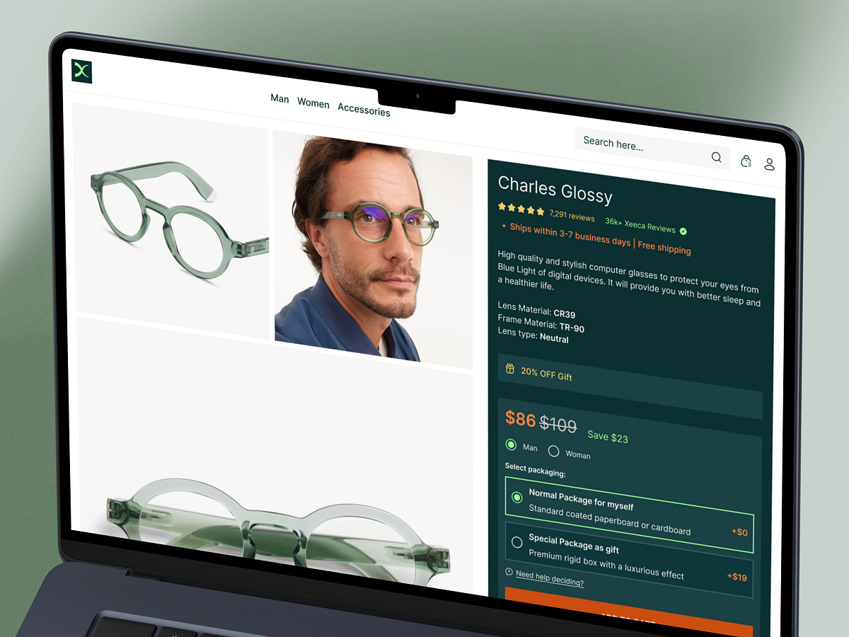 Product Page Design for More Sales Image 1