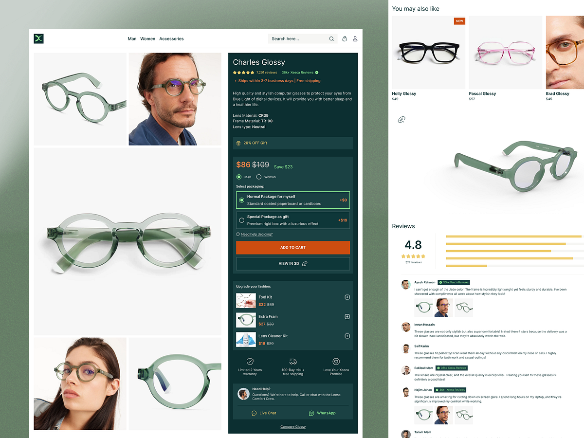 Product Page Design for More Sales Image 0