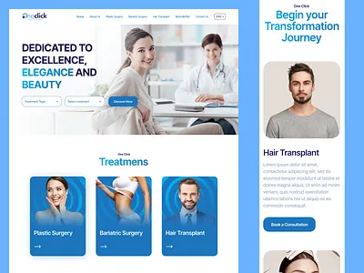 Oneclick Web Design figma framer graphic design minimal ui uidesign ux webdesign