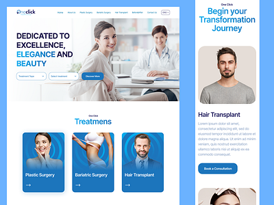 Oneclick Web Design figma framer graphic design minimal ui uidesign ux webdesign