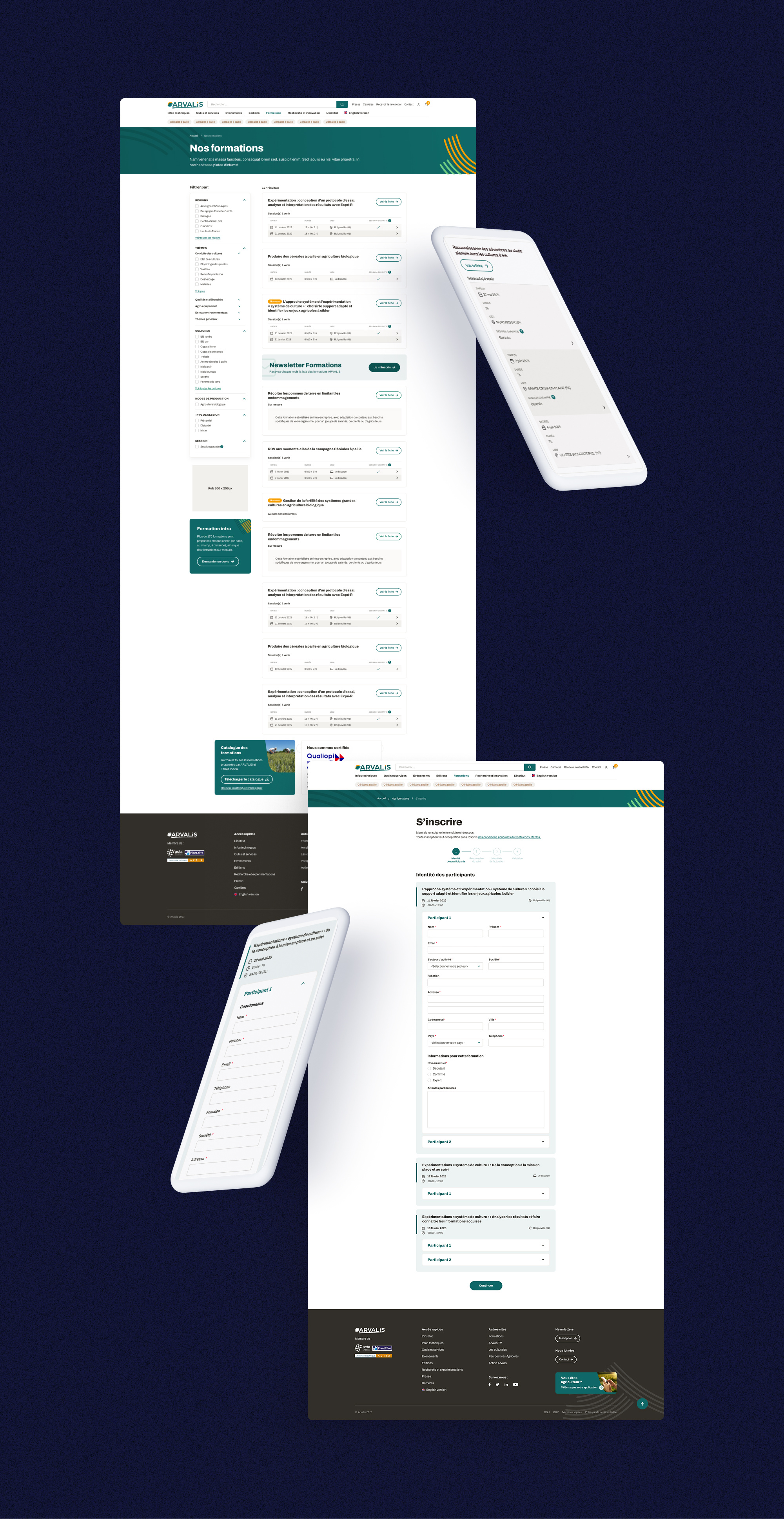 ARVALIS brand rejuvenation and new website Image 7