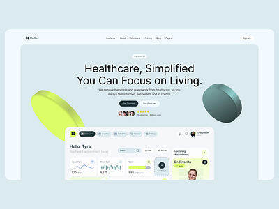 Medixa® – Healthcare Website Animation & UI/UX Design branding logo clean ui animation conceptual medical branding healthcare interface design healthcare product design healthcare uiux healthcare website animation medical landing page animation medical platform ui animation medical web design concept medical website ui design minimalist logo modern healthcare branding modern healthcare website user friendly healthcare ui website design for healthcare