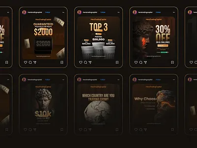 Propfirm social media and ads creative design graphic design propfirm propfirm branding propfirm marketing propfirmdesign