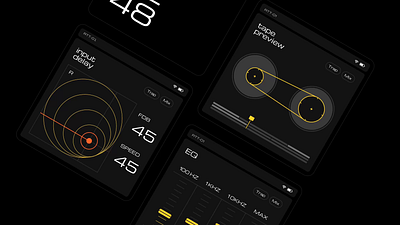 Forget another mobile app. UI lives everywhere. animation audio audio gear branding graphic design motion graphics motiongraphics teenageengineering ui