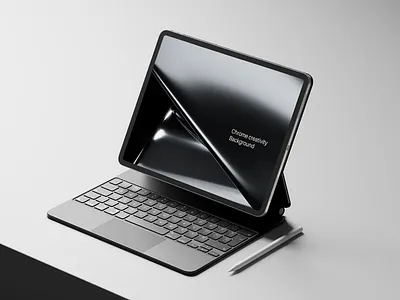 Chrome 3D Background 3d 3d background 3d blender abstract branding chrome background chrome material design graphic design