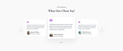Testimonial Section UI client reviews design design thinking landing page product design testimonial section ui ui ux website
