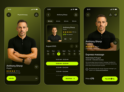 PhysioCare App Exploration creativeprocess designcommunity designmatters designthinking digitaldesign mobiledesign opentowork productdesign uidesign uxdesign