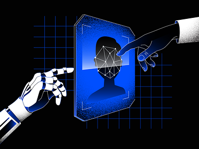 AI-Powered Verification tech illustration