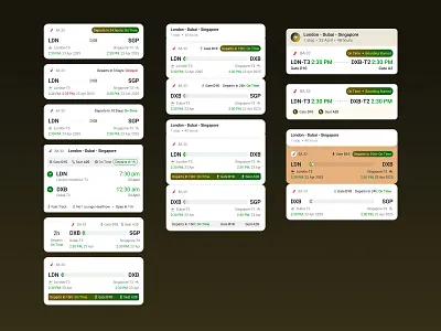 Trip Cards card design concept design design minimalist travel design ui design ux design