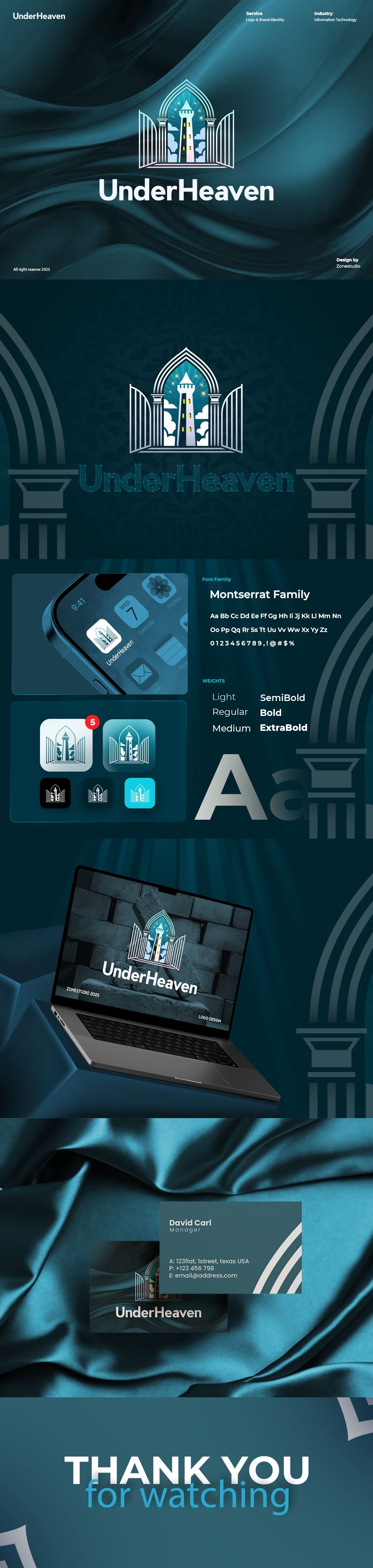 Example of Logo Design With Brand Guidelines