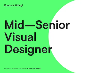 We are hiring! careers design hires