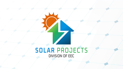Solar Company Logo Animation animation logo motion graphics