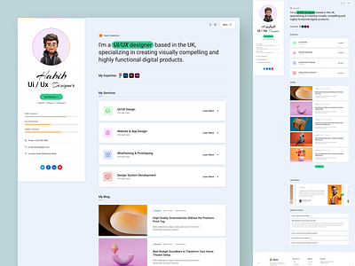 Sparo - Personal Portfolio Design Website | Landing Page 3d animation branding clean creative creativedesign design figma graphic design illustration landing page logo minimal motion graphics saas ui ui uidesign web design webdesign website
