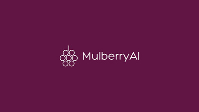 MulberryAI | Concept Brand and Logo Design 🍇🧠👨🏻‍💻 ai brand branding concept design designer graphic graphic design graphicdesign idea illustrator logo logos mulberry vector