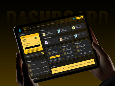 Staking-Dashboard Design dashboard design exchange graphic design staking ui
