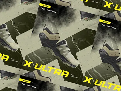 Salomon Concepts 1 art direction athletics branding outdoors poster run running shoes sports