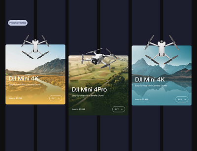 DRONES — Technology That Changes Reality app design figma logo ui ux web