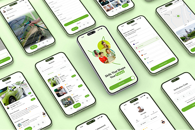 Freelance Marketplace Mobile App app app design app interface application design best app design collection design freelance freelance marketplace freelance mobile app ios marketplace marketplace app minimal mobile app mobile ui design modern ui uiux