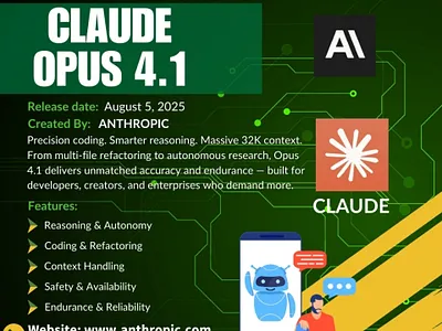 Claude opus 4.1 promotional poster design graphic design poster poster design promotional poster promotional poster design