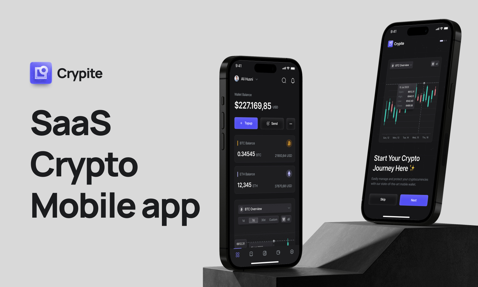 Crypto Wallet Mobile App UI appinterface blockchaindesign cryptoappdesign cryptoexchange cryptowallet darkmodeui digitalcurrency figmadesign financeapp fintechdesign minimalui mobileappui modernappdesign uidesign uxdesign
