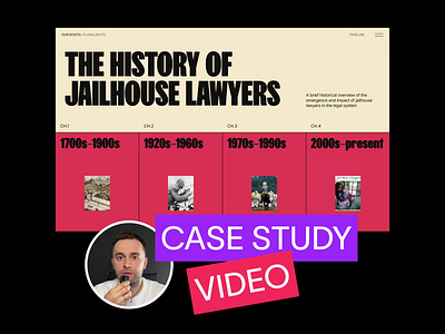 Case Study Video: Flashlights History Web Design animation design design studio graphic design illustration interaction interface landing landing page motion graphics ui ux webdesign website development