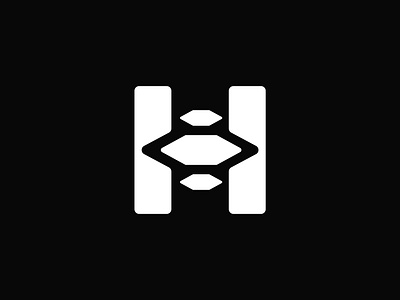 Letter H logo design - For sale a b c d e f g h i j k l architecture branding construction design h logo initial letter h logo lettermark logo logo design logo designer logodesign machine minimalist predictive rhythm smart top best space logo visual identity