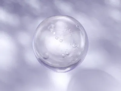 Lavender Soap 3d 3d artist 3d designer bubble c4d cgi cinema 4d design lighting material octane render rendering shadows specular