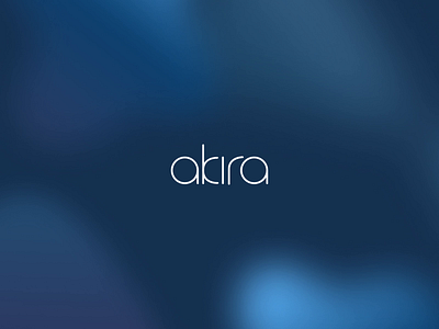 Akira - Logo animation animation branding design logo motion graphics ui vector