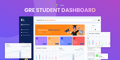 Empowering GRE & IELTS Management with Smarter Student Dashboard dashboarddesign edtech educationtechnology gre gremanagement ielts ieltsmanagement learningmanagement studentsuccess uiuxdesign