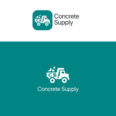Concrete Supply Logo Design 3d animation branding c logo graphic design logo motion graphics s logo ui