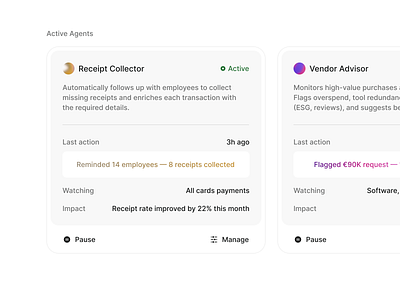 💡 Agents Exploration UI ai app branding design illustration interface product ui ux web website