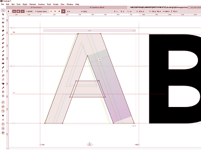 Type Design 51 2d art artwork design font fontlab graphic design lettering modern type design typeface typography vector