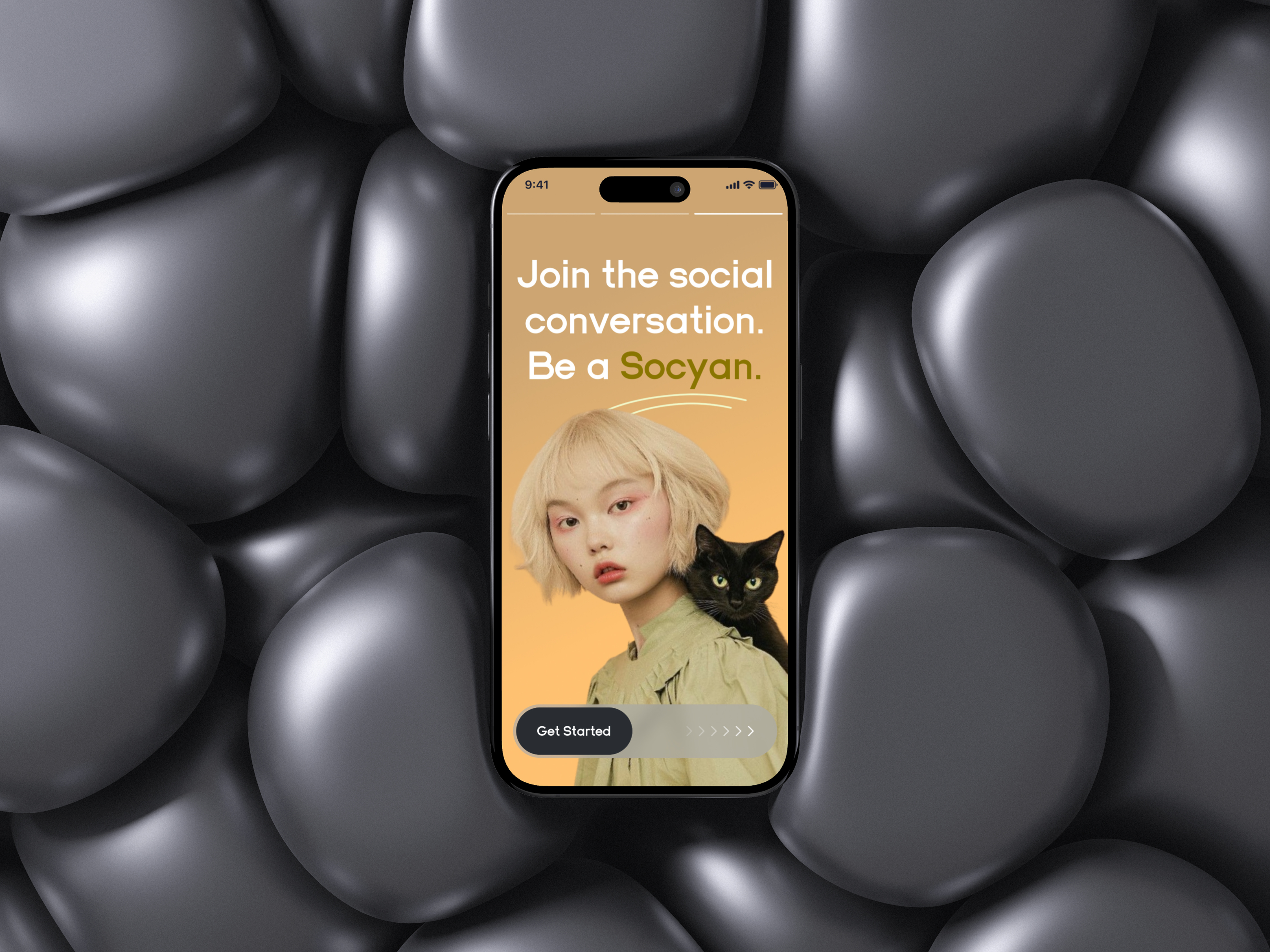 Socyan - Social Media Apps apps graphic design illustration instagram interface mobile social media social media apps social networking tiktok ui ux