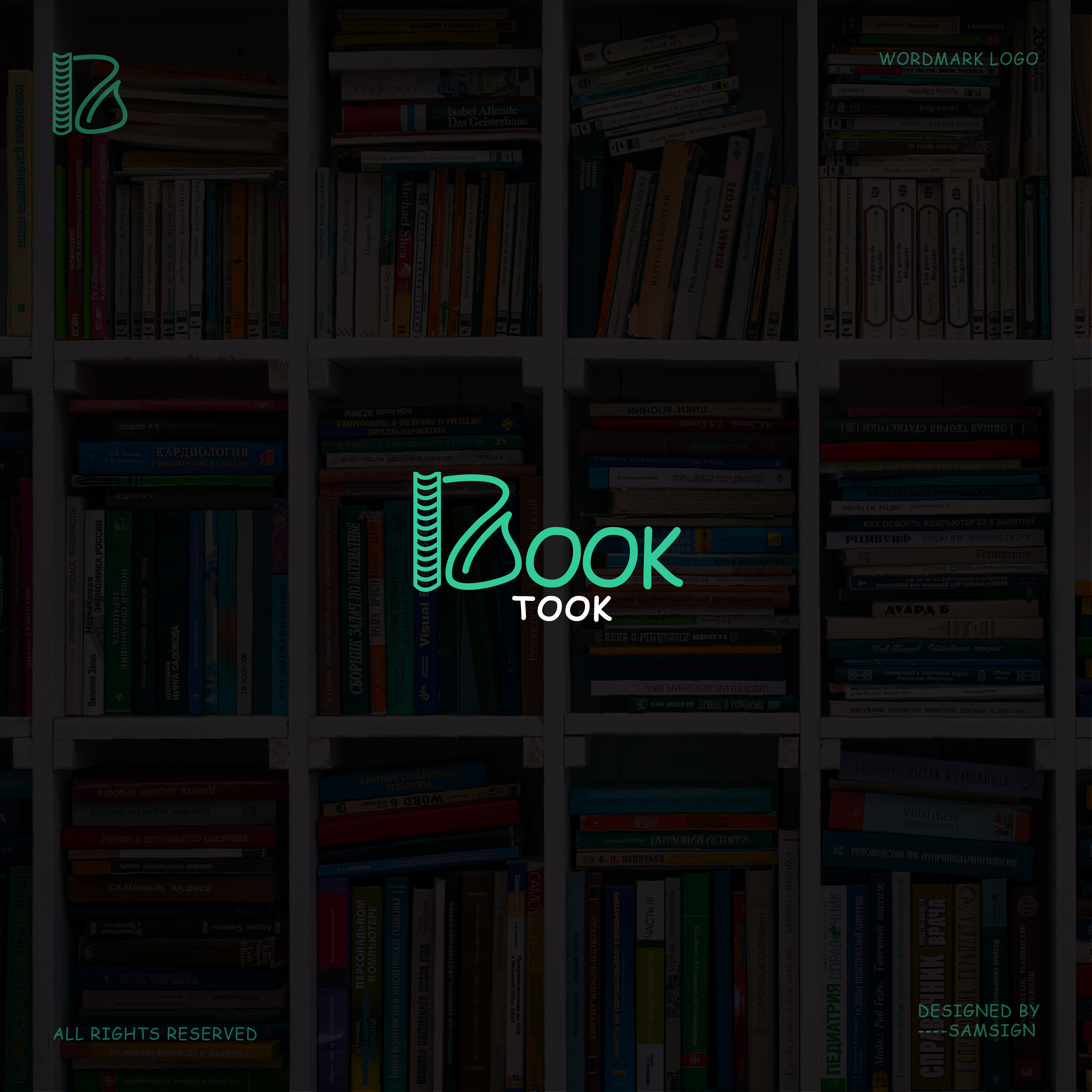 BOOK WORDMARK LOGO DESIGN book book branding book design book logo book logos book publication library logo logo logo design logofolio modern book logo publisher logo wordmark logo