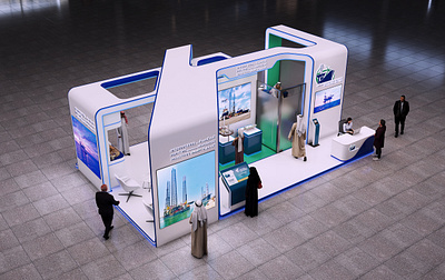 International Maritime Industries Exhibition Booth Design exhibition booth symbolic design