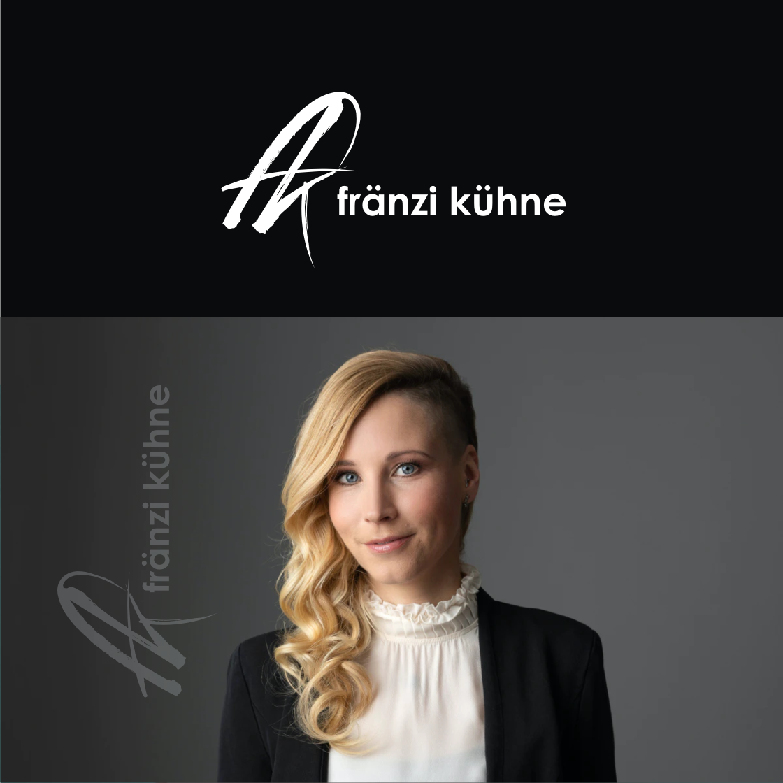 Initial Signature style logo FK initial signature style logo fk